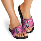 Sydney Sixers NAIDOC Week 2026 Custom Slide Sandals 50 Years Deadly Indigenous Art Glitter Effect