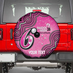 Sydney Sixers NAIDOC Week 2026 Custom Spare Tire Cover 50 Years Deadly Indigenous Art Glitter Effect