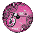 Sydney Sixers NAIDOC Week 2026 Custom Spare Tire Cover 50 Years Deadly Indigenous Art Glitter Effect