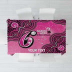 Sydney Sixers NAIDOC Week 2026 Custom Tablecloth 50 Years Deadly Indigenous Art Glitter Effect