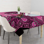 Sydney Sixers NAIDOC Week 2026 Custom Tablecloth 50 Years Deadly Indigenous Art Glitter Effect