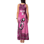 Sydney Sixers NAIDOC Week 2026 Custom Tank Maxi Dress 50 Years Deadly Indigenous Art Glitter Effect