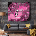 Sydney Sixers NAIDOC Week 2026 Custom Tapestry 50 Years Deadly Indigenous Art Glitter Effect
