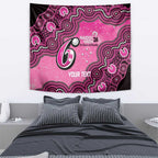 Sydney Sixers NAIDOC Week 2026 Custom Tapestry 50 Years Deadly Indigenous Art Glitter Effect