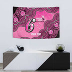 Sydney Sixers NAIDOC Week 2026 Custom Tapestry 50 Years Deadly Indigenous Art Glitter Effect