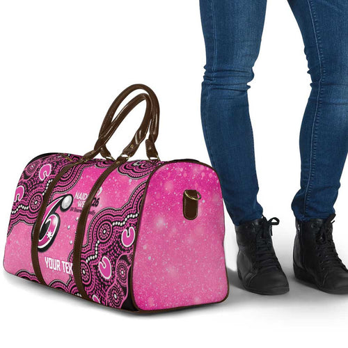 Sydney Sixers NAIDOC Week 2026 Custom Travel Bag 50 Years Deadly Indigenous Art Glitter Effect