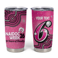 Sydney Sixers NAIDOC Week 2026 Custom Tumbler Cup 50 Years Deadly Indigenous Art Glitter Effect