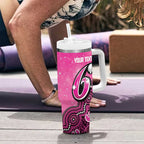 Sydney Sixers NAIDOC Week 2026 Custom Tumbler With Handle 50 Years Deadly Indigenous Art Glitter Effect