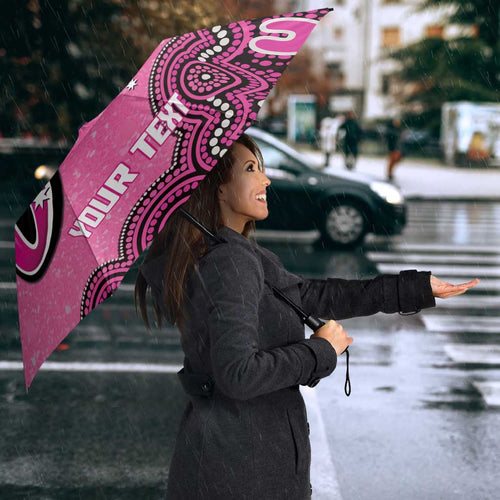 Sydney Sixers NAIDOC Week 2026 Custom Umbrella 50 Years Deadly Indigenous Art Glitter Effect