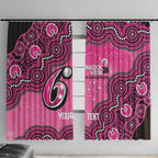 Sydney Sixers NAIDOC Week 2026 Custom Window Curtain 50 Years Deadly Indigenous Art Glitter Effect