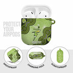 Sydney Thunder NAIDOC Week 2026 Custom AirPods Case 50 Years Deadly Indigenous Art Glitter Effect