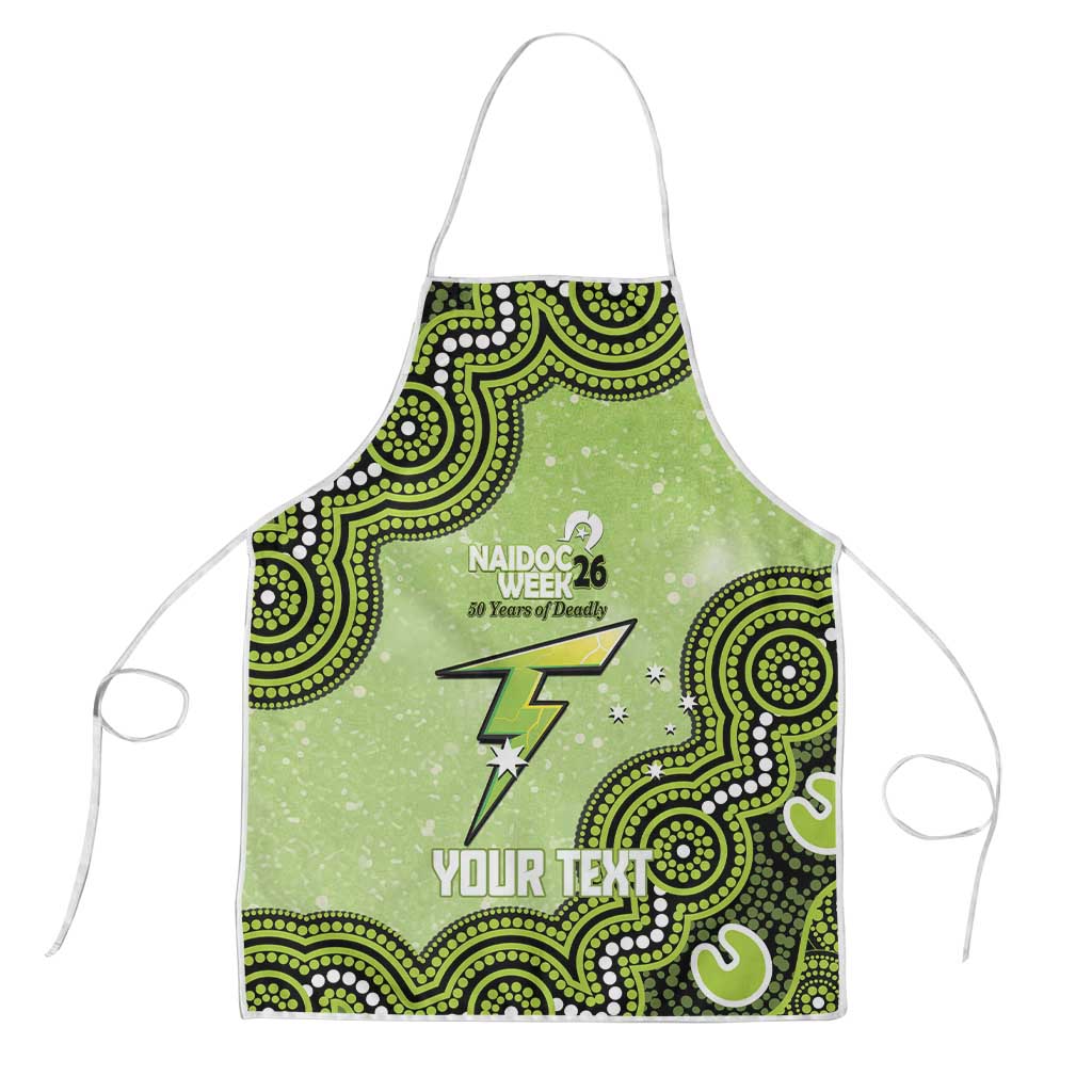 Sydney Thunder NAIDOC Week 2026 Custom Apron 50 Years Deadly Indigenous Art Glitter Effect