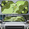 Sydney Thunder NAIDOC Week 2026 Custom Auto Sun Shade 50 Years Deadly Indigenous Art Glitter Effect