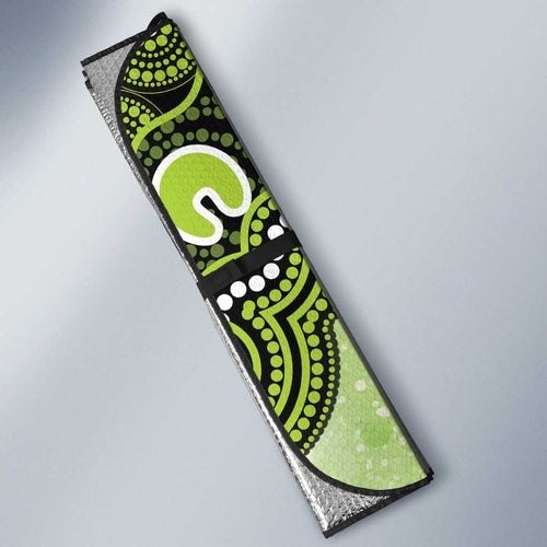 Sydney Thunder NAIDOC Week 2026 Custom Auto Sun Shade 50 Years Deadly Indigenous Art Glitter Effect