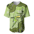 Sydney Thunder NAIDOC Week 2026 Custom Baseball Jersey 50 Years Deadly Indigenous Art Glitter Effect