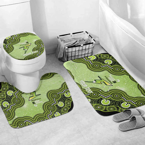 Sydney Thunder NAIDOC Week 2026 Custom Bathroom Set 50 Years Deadly Indigenous Art Glitter Effect