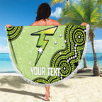 Sydney Thunder NAIDOC Week 2026 Custom Beach Blanket 50 Years Deadly Indigenous Art Glitter Effect