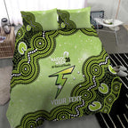 Sydney Thunder NAIDOC Week 2026 Custom Bedding Set 50 Years Deadly Indigenous Art Glitter Effect