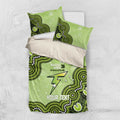 Sydney Thunder NAIDOC Week 2026 Custom Bedding Set 50 Years Deadly Indigenous Art Glitter Effect
