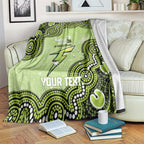 Sydney Thunder NAIDOC Week 2026 Custom Blanket 50 Years Deadly Indigenous Art Glitter Effect