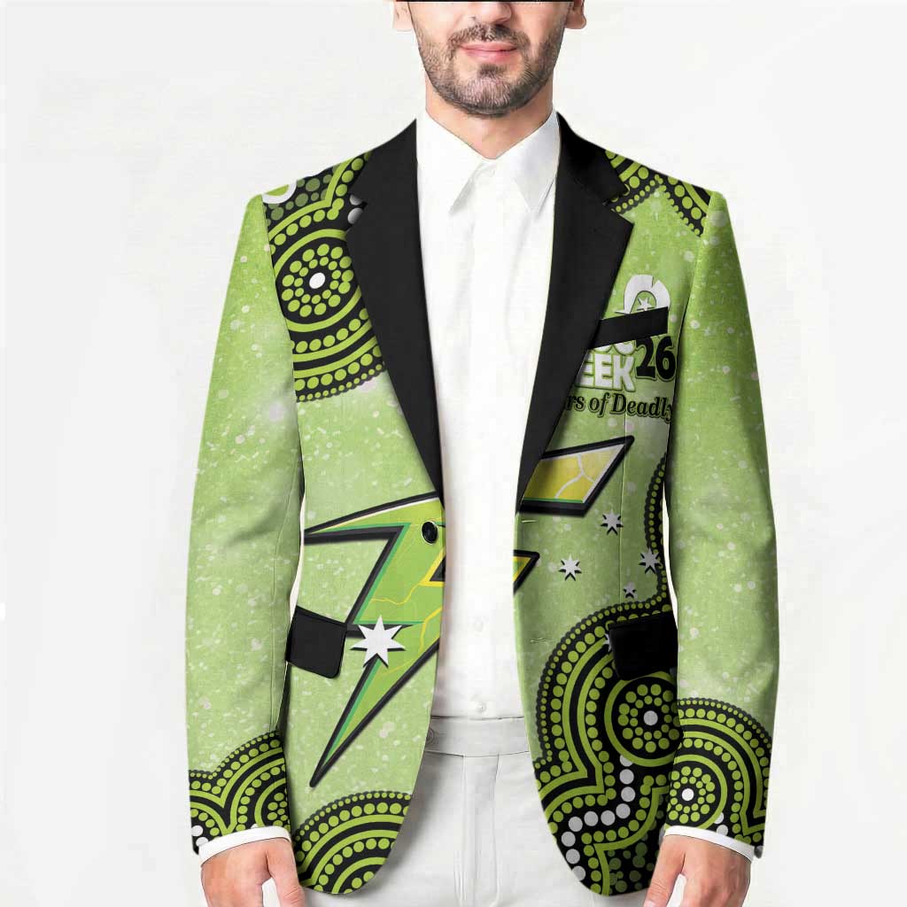 Sydney Thunder NAIDOC Week 2026 Custom Blazer 50 Years Deadly Indigenous Art Glitter Effect