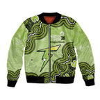 Sydney Thunder NAIDOC Week 2026 Custom Bomber Jacket 50 Years Deadly Indigenous Art Glitter Effect