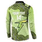 Sydney Thunder NAIDOC Week 2026 Custom Button Sweatshirt 50 Years Deadly Indigenous Art Glitter Effect
