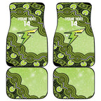 Sydney Thunder NAIDOC Week 2026 Custom Car Mats 50 Years Deadly Indigenous Art Glitter Effect