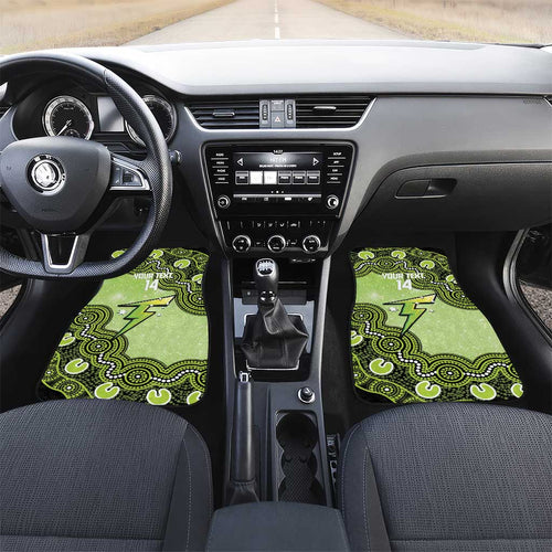 Sydney Thunder NAIDOC Week 2026 Custom Car Mats 50 Years Deadly Indigenous Art Glitter Effect