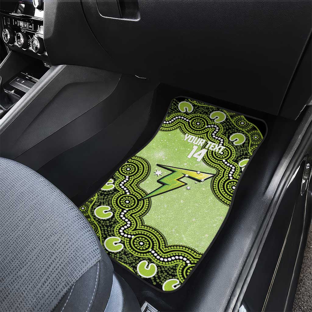 Sydney Thunder NAIDOC Week 2026 Custom Car Mats 50 Years Deadly Indigenous Art Glitter Effect