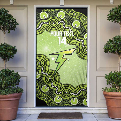 Sydney Thunder NAIDOC Week 2026 Custom Door Cover 50 Years Deadly Indigenous Art Glitter Effect