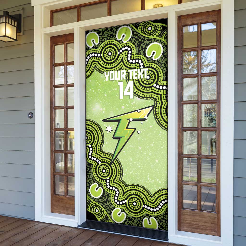 Sydney Thunder NAIDOC Week 2026 Custom Door Cover 50 Years Deadly Indigenous Art Glitter Effect