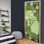 Sydney Thunder NAIDOC Week 2026 Custom Door Cover 50 Years Deadly Indigenous Art Glitter Effect