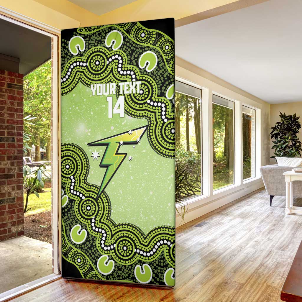 Sydney Thunder NAIDOC Week 2026 Custom Door Cover 50 Years Deadly Indigenous Art Glitter Effect