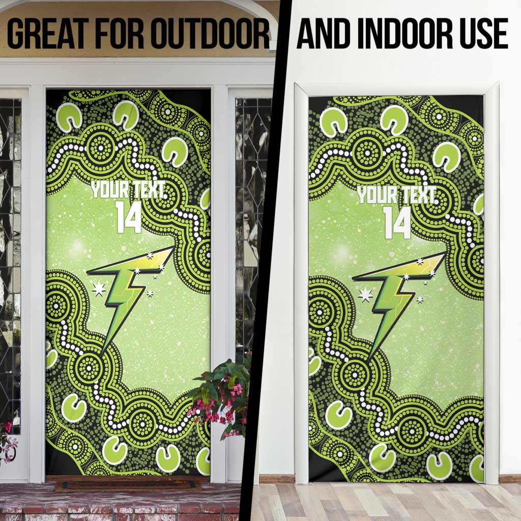 Sydney Thunder NAIDOC Week 2026 Custom Door Cover 50 Years Deadly Indigenous Art Glitter Effect