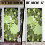 Sydney Thunder NAIDOC Week 2026 Custom Door Cover 50 Years Deadly Indigenous Art Glitter Effect
