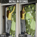 Sydney Thunder NAIDOC Week 2026 Custom Door Cover 50 Years Deadly Indigenous Art Glitter Effect