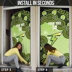 Sydney Thunder NAIDOC Week 2026 Custom Door Cover 50 Years Deadly Indigenous Art Glitter Effect