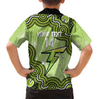 Sydney Thunder NAIDOC Week 2026 Custom Family Matching Long Sleeve Bodycon Dress and Hawaiian Shirt 50 Years Deadly Indigenous Art Glitter Effect