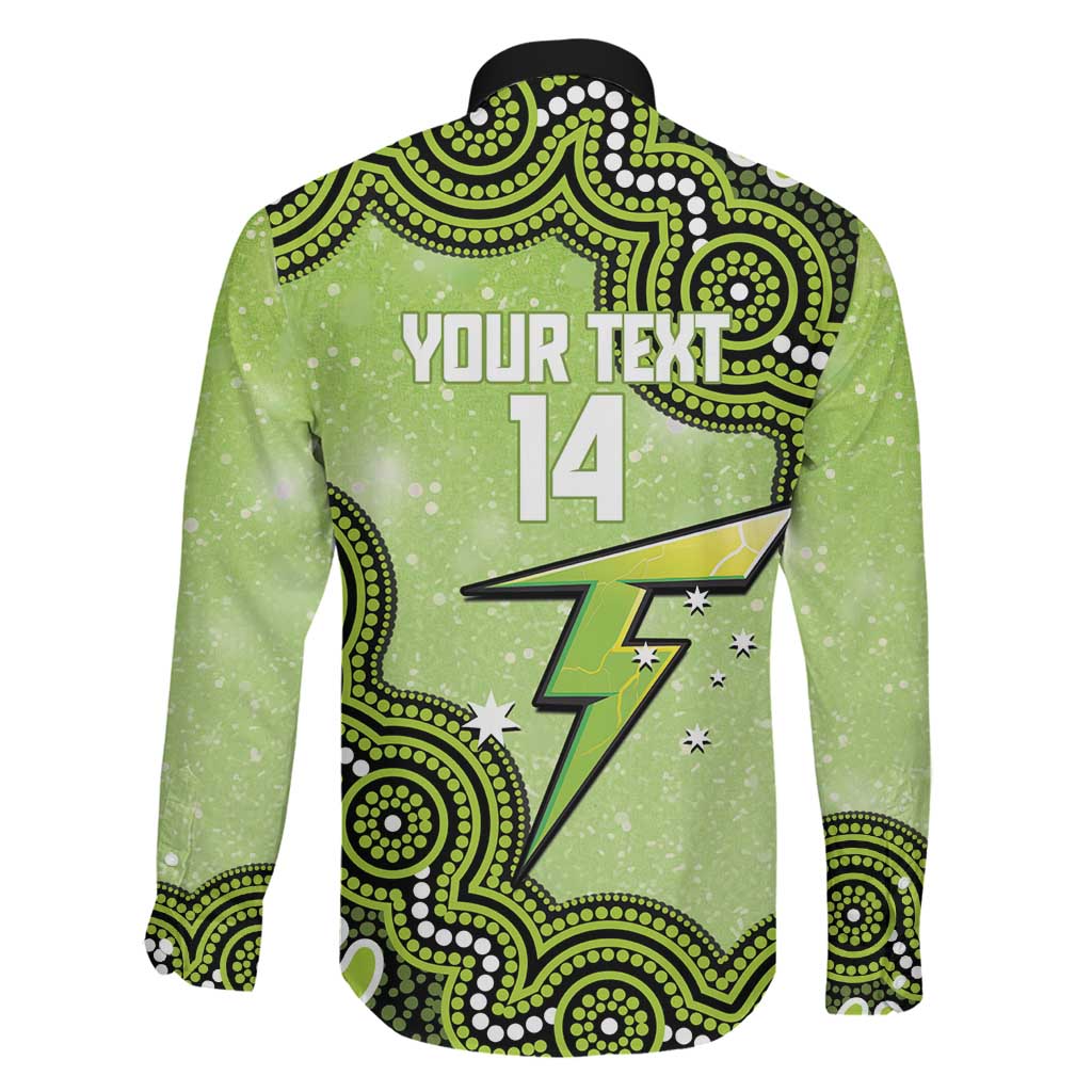 Sydney Thunder NAIDOC Week 2026 Custom Family Matching Off Shoulder Short Dress and Hawaiian Shirt 50 Years Deadly Indigenous Art Glitter Effect