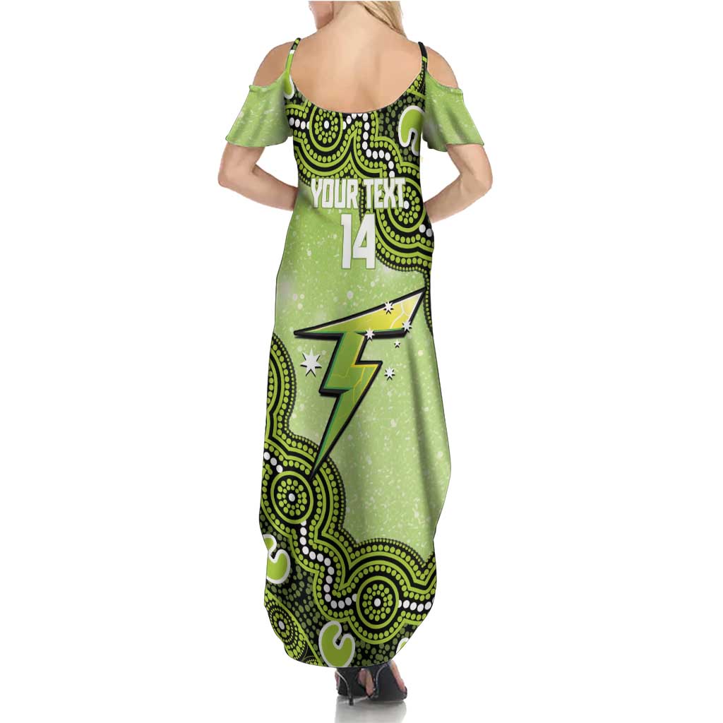 Sydney Thunder NAIDOC Week 2026 Custom Family Matching Summer Maxi Dress and Hawaiian Shirt 50 Years Deadly Indigenous Art Glitter Effect