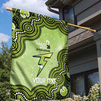 Sydney Thunder NAIDOC Week 2026 Custom Garden Flag 50 Years Deadly Indigenous Art Glitter Effect