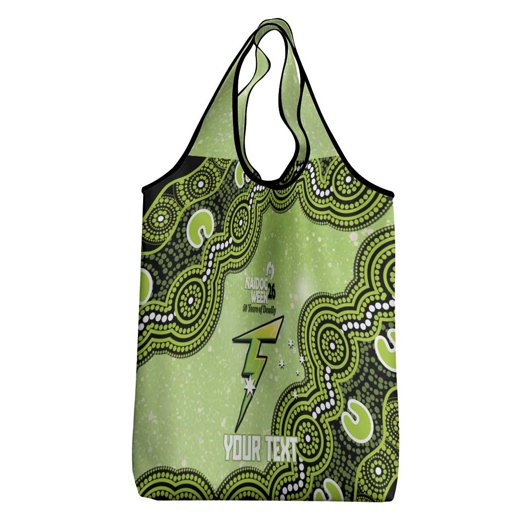 Sydney Thunder NAIDOC Week 2026 Custom Grocery Bag 50 Years Deadly Indigenous Art Glitter Effect
