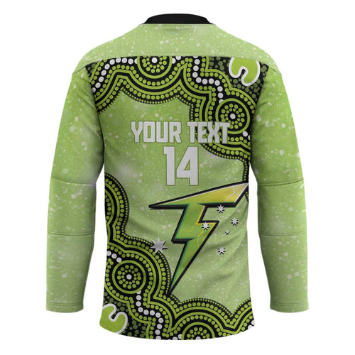 Sydney Thunder NAIDOC Week 2026 Custom Hockey Jersey 50 Years Deadly Indigenous Art Glitter Effect