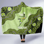 Sydney Thunder NAIDOC Week 2026 Custom Hooded Blanket 50 Years Deadly Indigenous Art Glitter Effect