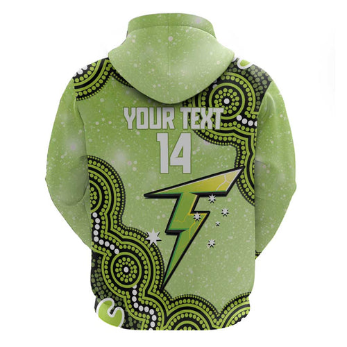 Sydney Thunder NAIDOC Week 2026 Custom Hoodie 50 Years Deadly Indigenous Art Glitter Effect
