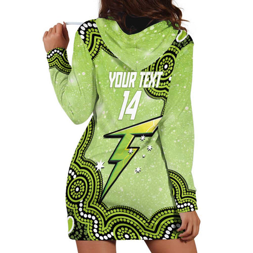Sydney Thunder NAIDOC Week 2026 Custom Hoodie Dress 50 Years Deadly Indigenous Art Glitter Effect