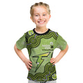 Sydney Thunder NAIDOC Week 2026 Custom Kid T Shirt 50 Years Deadly Indigenous Art Glitter Effect