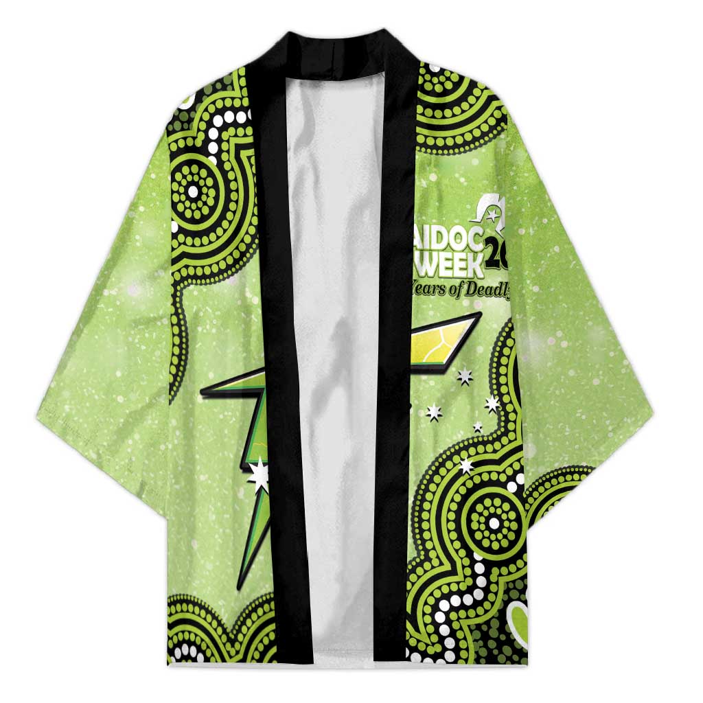 Sydney Thunder NAIDOC Week 2026 Custom Kimono 50 Years Deadly Indigenous Art Glitter Effect