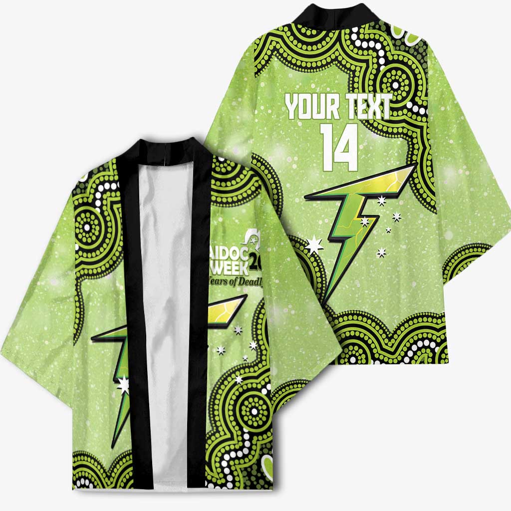 Sydney Thunder NAIDOC Week 2026 Custom Kimono 50 Years Deadly Indigenous Art Glitter Effect